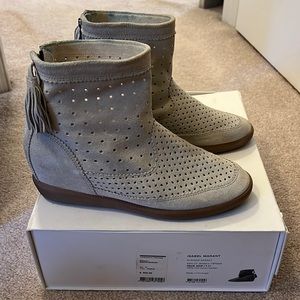 Isabel Marant Basley wedge sneaker/booties